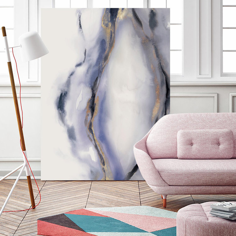 «Blue Waters Ii», reproduction d'art sur toile géante