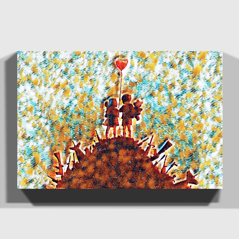 Art Balloon Art - Wrapped Canvas, 50cm H x 76cm W
