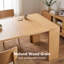 Ensemble de salle à manger extensible 3 pièces en bois massif pour 4 à 12 personnes, comprenant une table avec banc extensible et une table basse de rangement à plateau relevable. Mobilier gain de place.