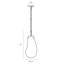 Luminaire suspendu géométrique à 1 lumière Liquid-1398128029-1398128028