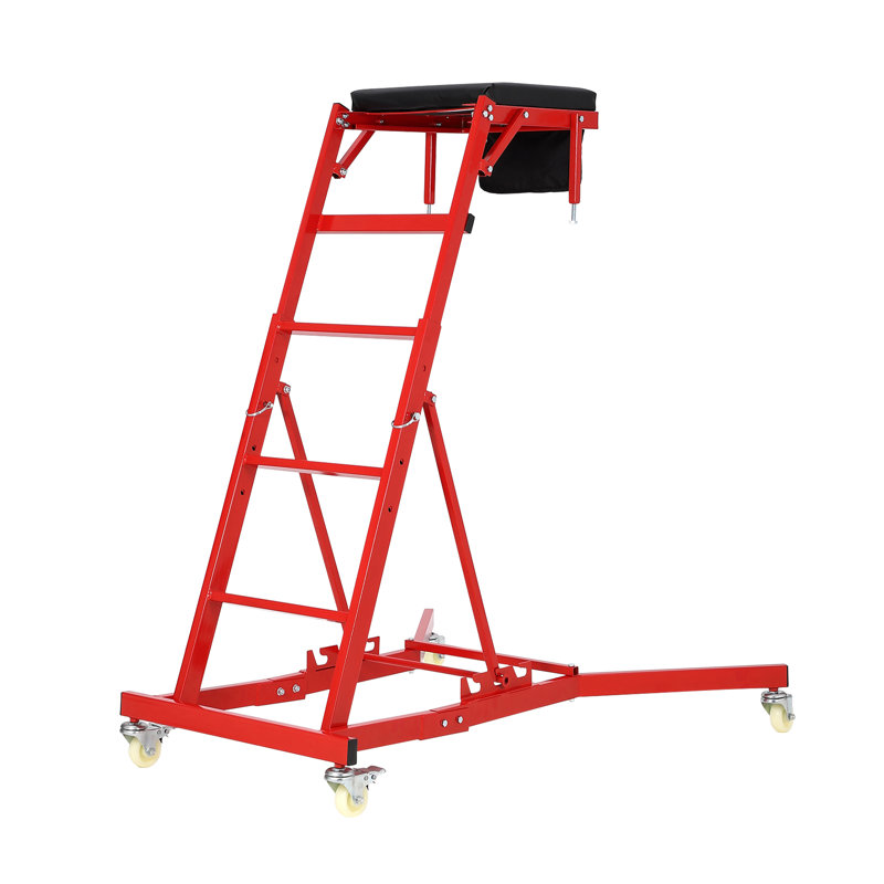 52.7cm W Steel Top Workbench, Red