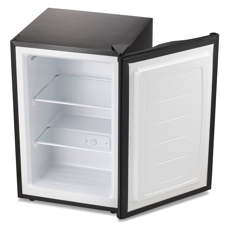 R.W.FLAME 3 Cubic Feet Upright Freezer with Adjustable Temperature Controls Color/Finish: White AS58DS88W-WH