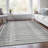 Machine Washable Indoor/Outdoor Xhevrie Gray Rug-333925800