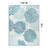 Ramveer Floral Blue/Ivory Reversible Indoor/Outdoor Plastic Straw Area Rug-159560932