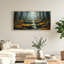 Ensemble de 1 tableau sur toile « Ruisseau forestier »-129069969-129069973