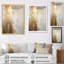 Minimal Gold And Beige Abstract River IV On Canvas Print-97051007-110958589-119867767