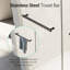 Porte de douche à double fermeture coulissante sans cadre l 46 à 48 po x H 76 po, porte de douche coulissante pour salle de bain, porte en verre trempé épais de 5/16 po (8 mm), noir mat
