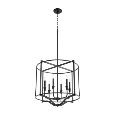 Lustre géométrique à 6 lumières Analiegh