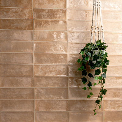 Clayhaven Copperstone 4 in. x 12 in. Matte Ceramic Subway Wall Tile