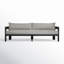 Jackson Outdoor Metal Sofa-96"-Alessi Linen-165673722