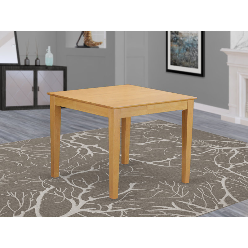 Table de cuisine Oxford Square pour petits espaces, chêne, Chêne