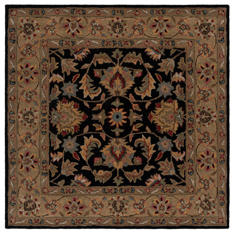 Cranmore Hand Tufted Wool Oriental Rug, Square 6'