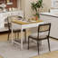 Rectangular with Steel Base Dining Table