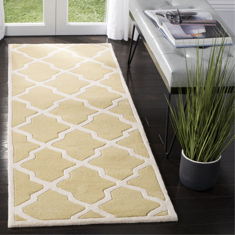 Carolene Hand Tufted Wool Geometric Rug