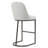 Penlope Upholstered Counter Stool with Metal Frame-314875372