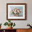 «Flower Market Fresh» par J Paul, reproduction d'art sur papier encadrée-1237206489-1237206492