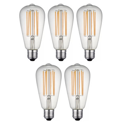 7W E27 Dimmable LED Vintage Edison Light Bulb
