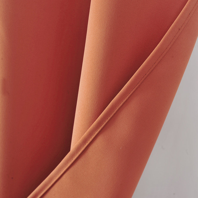 Fitnat 100% Blackout Window Curtain Panel, Spice, 52" W x 95" L