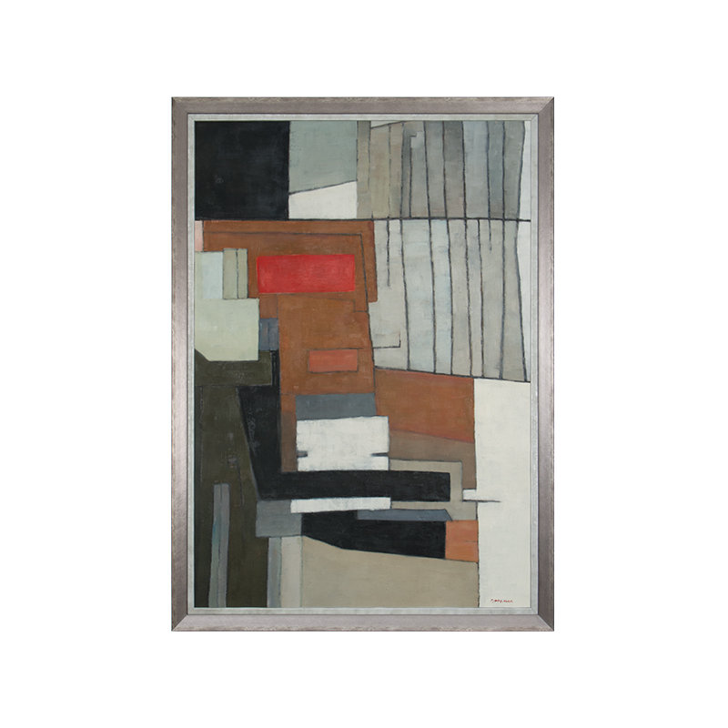 Serrures - Peinture encadrée