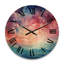 Horloge murale en bois massif Stewartville-800232484