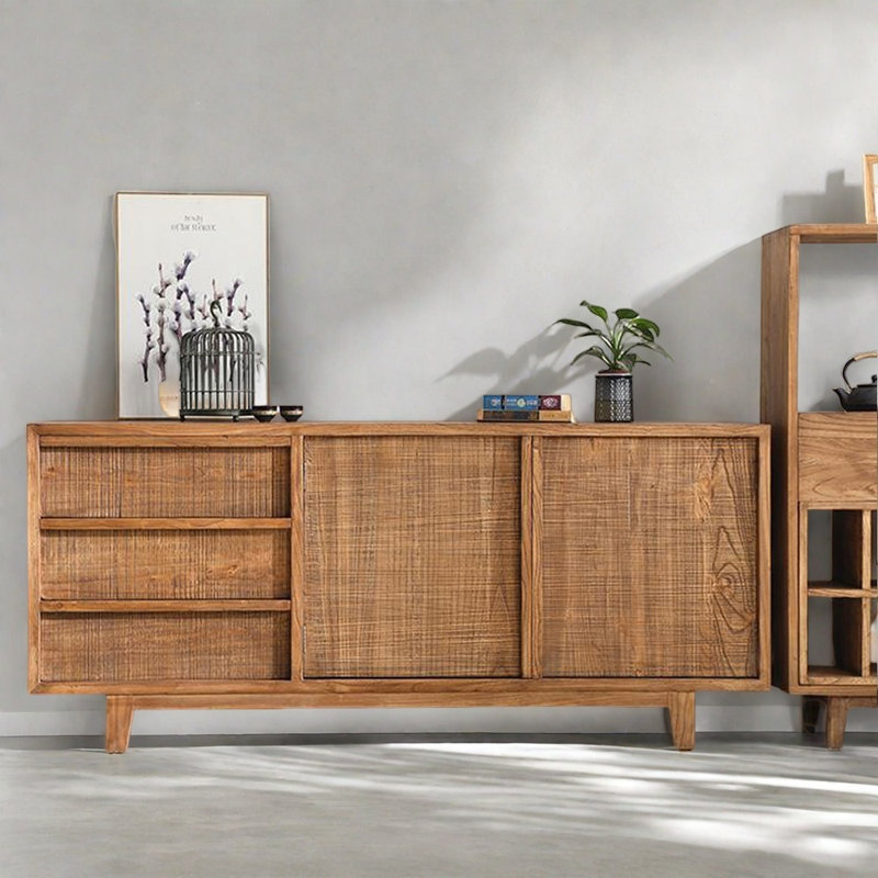 Buffet en bois massif Simple Modern