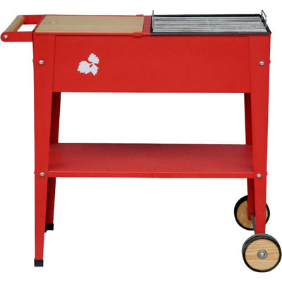 Jardin Deco 75cm W Barrel Charcoal Grill