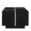 Table basse multifonctionnelle extensible à finition ultrabrillante de 47,2 po à 72,7 po pour le salon, 2 rangements et tiroirs cachés, table de construction, avec finition, compartiments idéaux-59857830