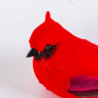 Set of 24 Vibrant 4.5 inch Cardinal Clip Ornaments
