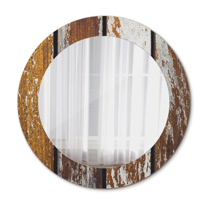 Huldar Glass Flat Wall Mirror