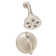 Caspian Pressure Balance Valve Jet Fixed Shower Head