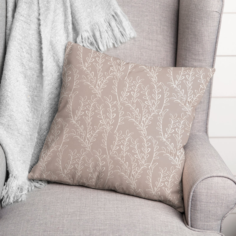 Floral Throw Pillow