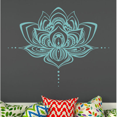 Décalcomanie murale fleur lotus Natazhat