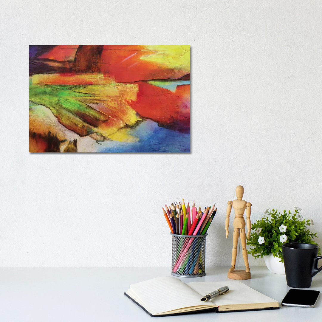 Inesperado I by Gabriela Villarreal - Wrapped Canvas Painting