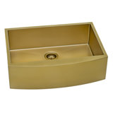 Terraza 36" L x 22" W Farmhouse Kitchen Sink