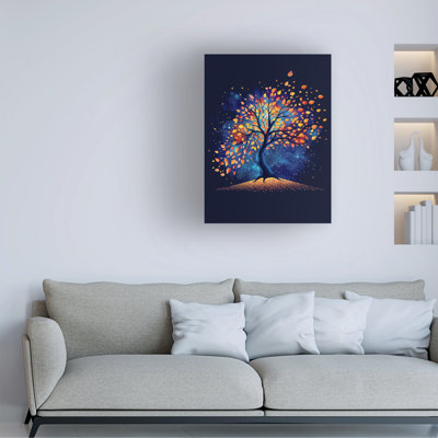 Bolog R3darch0n The Midnight Tree Canvas Art