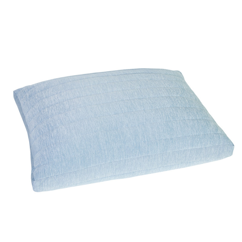 Jumbo Blue Quilted Cooling Hypoallergenic Pillow Set