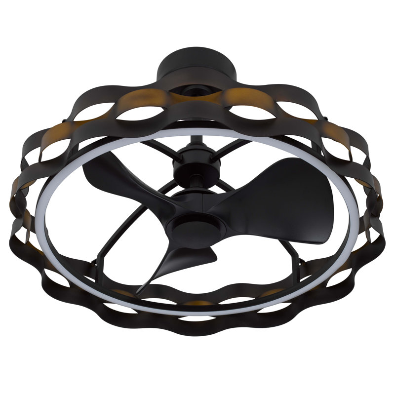 Zemora 22'' Ceiling Fan with LED Lights