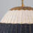 Cleola 3-Light Woven Bell Pendant