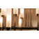Textile - Classic Drum Flush-Mount Linen Fabric Shade - 11"D x 11"W x 6.5"H