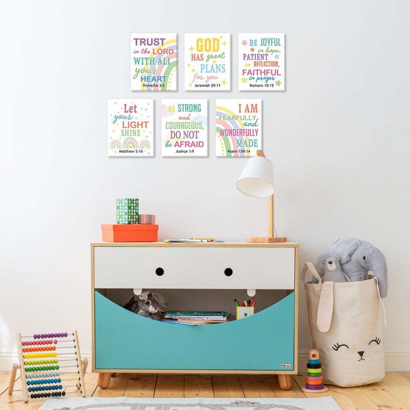 6 Piece Wrapped Canvas Print