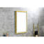42 po X 24 Miroir de salle de bain rectangulaire avec brouillard et lumières à DEL variables