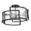 Luminaire suspendu géométrique 3 lumières Madeleyn