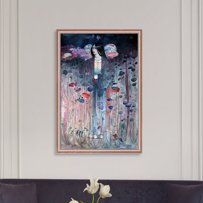 " Untitled " by Charles Rennie Mackintosh Painting Print