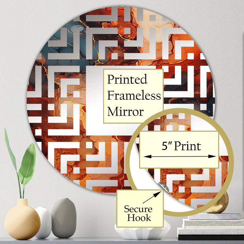 Wolfdale Circle Mirror, 23.6" x 23.6"