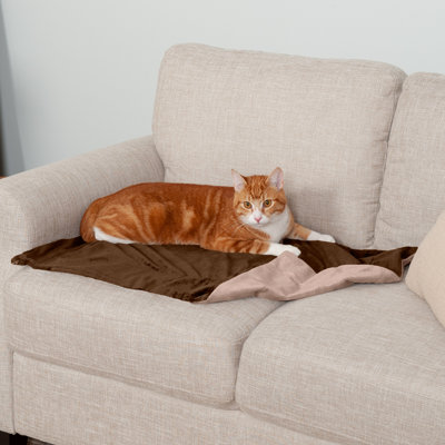 Waterproof Faux Velvet Throw Blanket