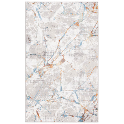 Tapis gris / bleu Alohi 293