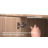 34.4"W Fluted Sideboard with Faux Marble Top & 1.97" Thick Side Panels, 2-Door Buffet Cabinet-1404440746
