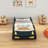 Twin Size Race Car-Shaped Platform Bed-173836764-173836765