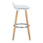 Acantha Bar Stool with Solid Wood Frame-32484368