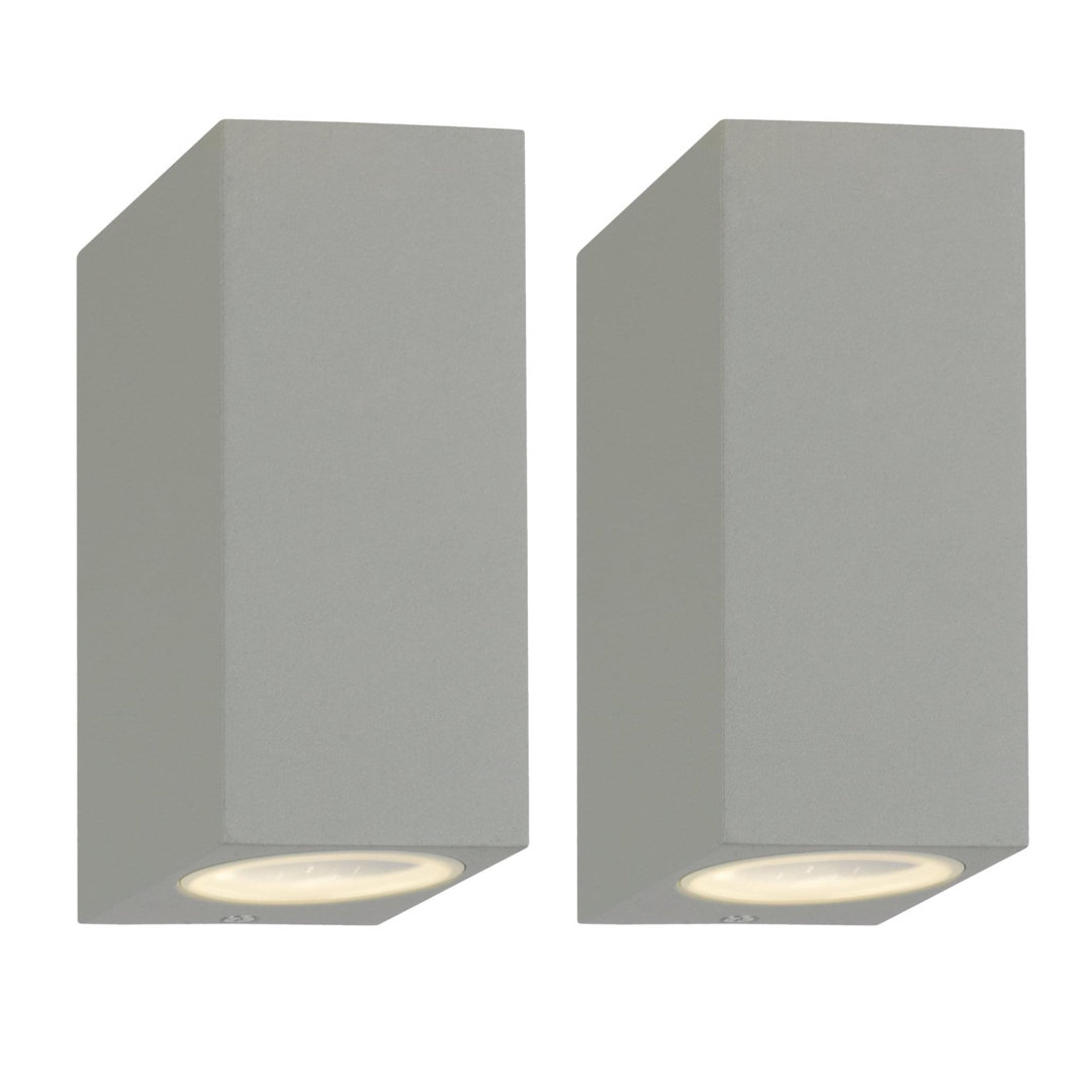 2 - Bulb 14.5cm H Outdoor Flush Mount